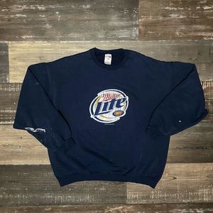 Vintage Miller lite sweatshirt
